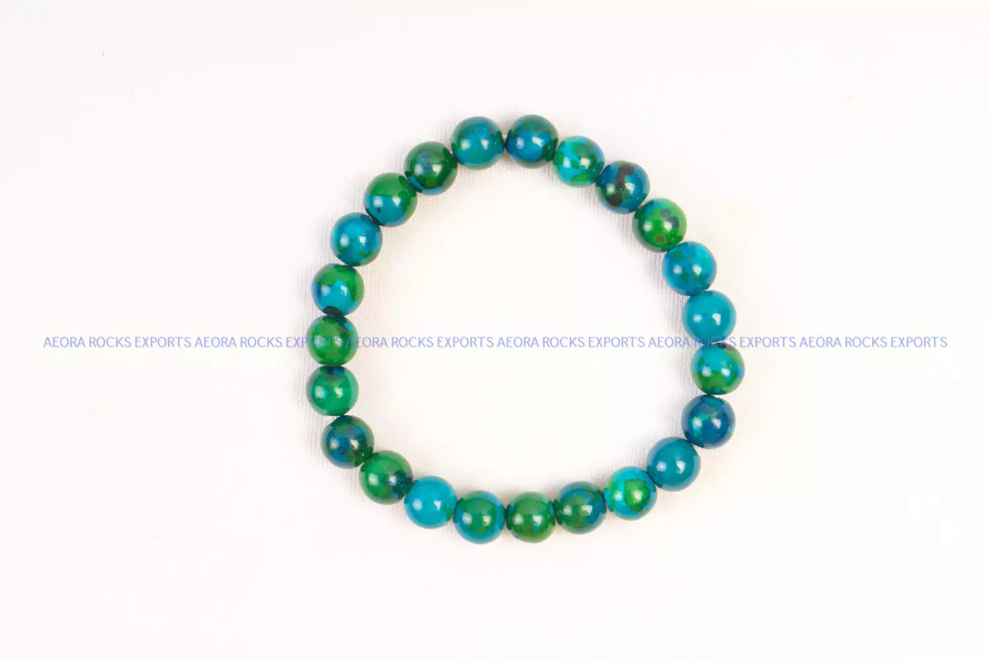 Chrysocolla Bead Bracelet