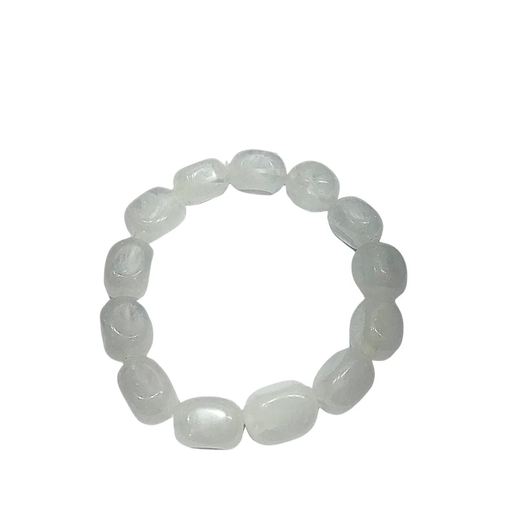 Clear Quartz tumbled Bracelet