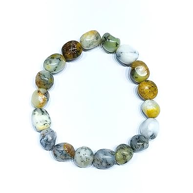 Dendritic Opal Tumbled Bracelet