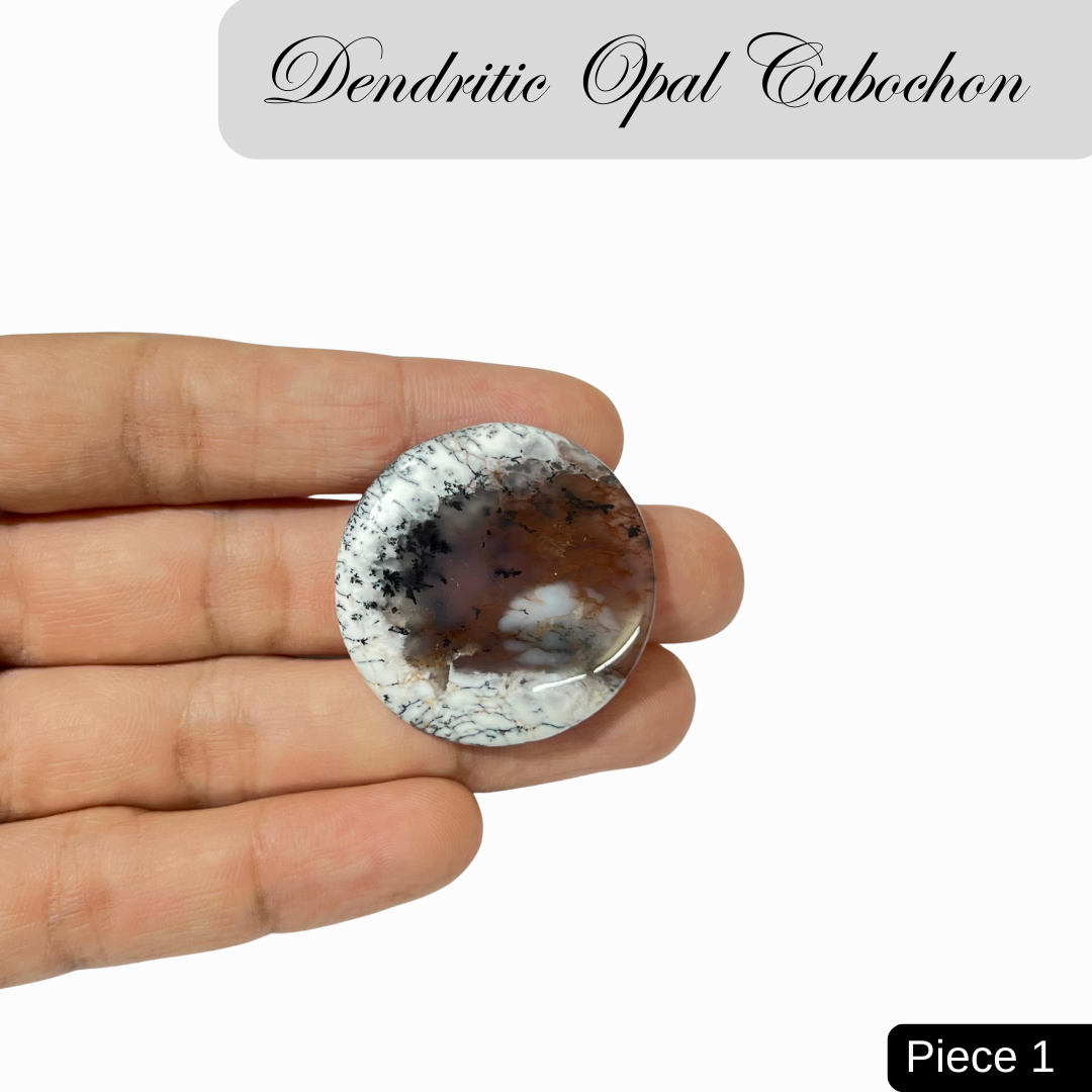 Dendritic Opal cabochons - AEORA ROCKS INDIA -Healing Crystals superstore