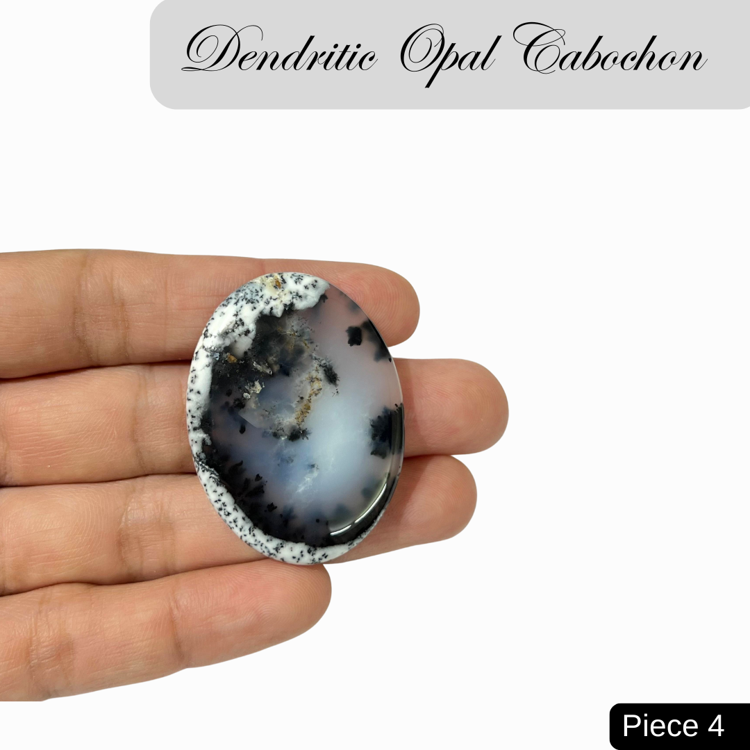 Dendritic Opal cabochons - AEORA ROCKS INDIA -Healing Crystals superstore