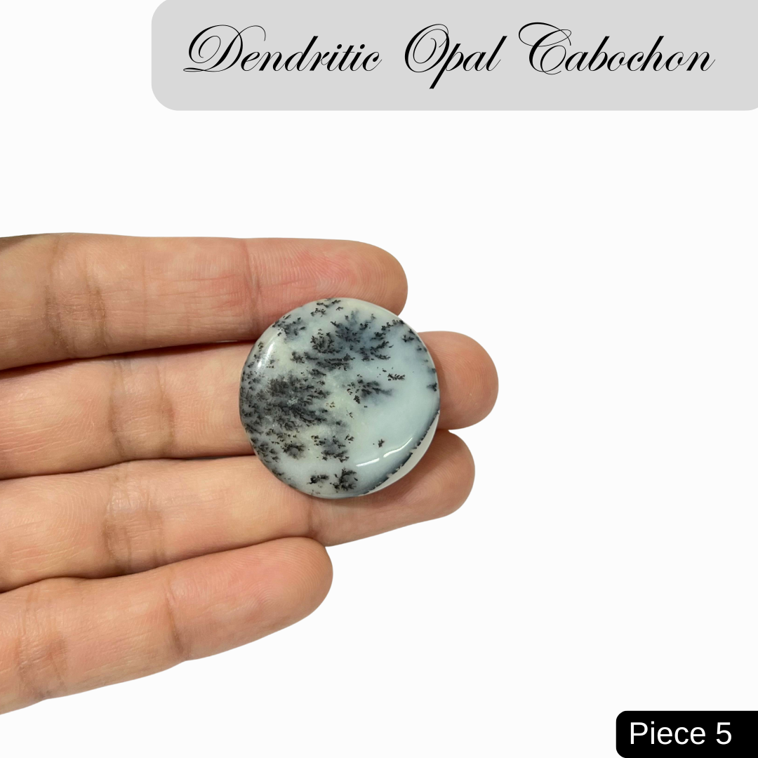 Dendritic Opal cabochons - AEORA ROCKS INDIA -Healing Crystals superstore