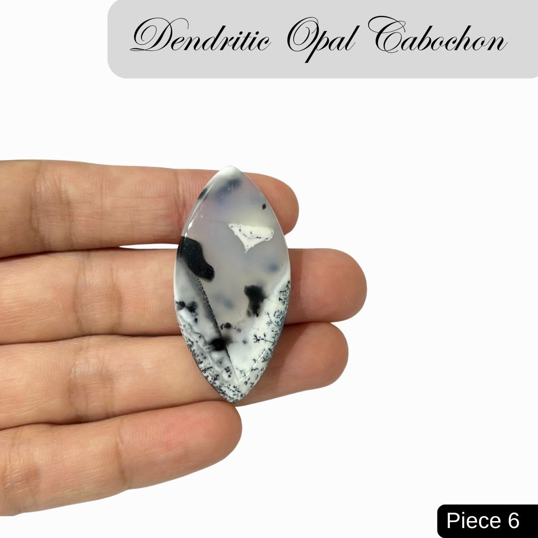 Dendritic Opal cabochons