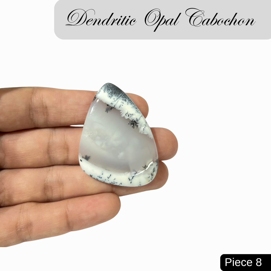 Dendritic Opal cabochons - AEORA ROCKS INDIA -Healing Crystals superstore