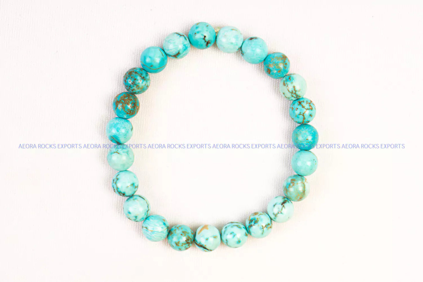 Dyed Turquoise Bead Bracelet