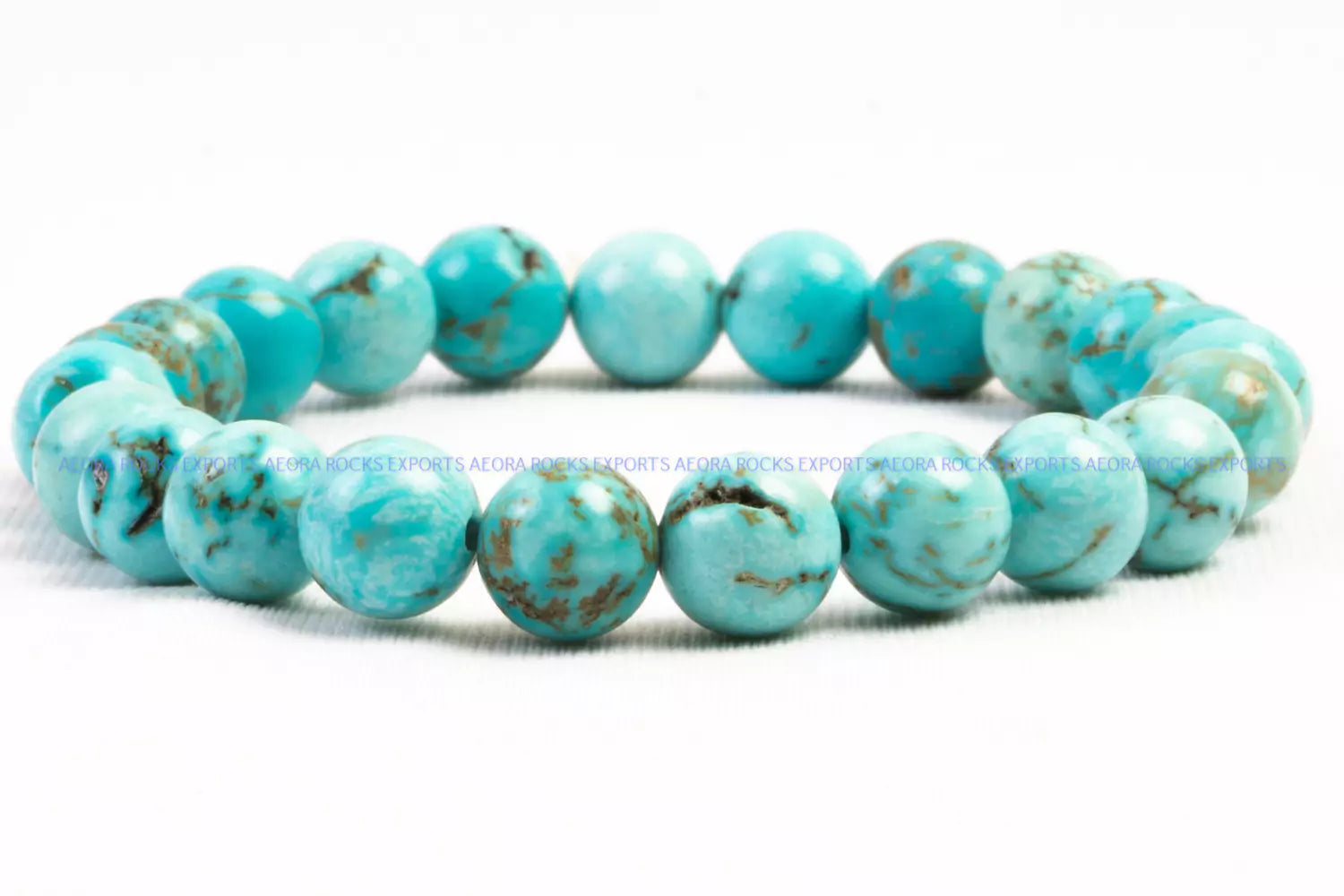 Dyed Turquoise Bead Bracelet