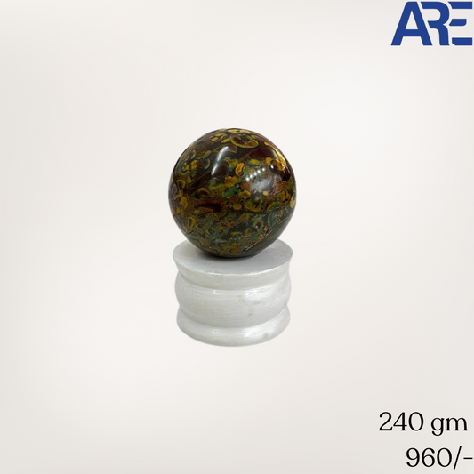 Fruit Jasper Sphere