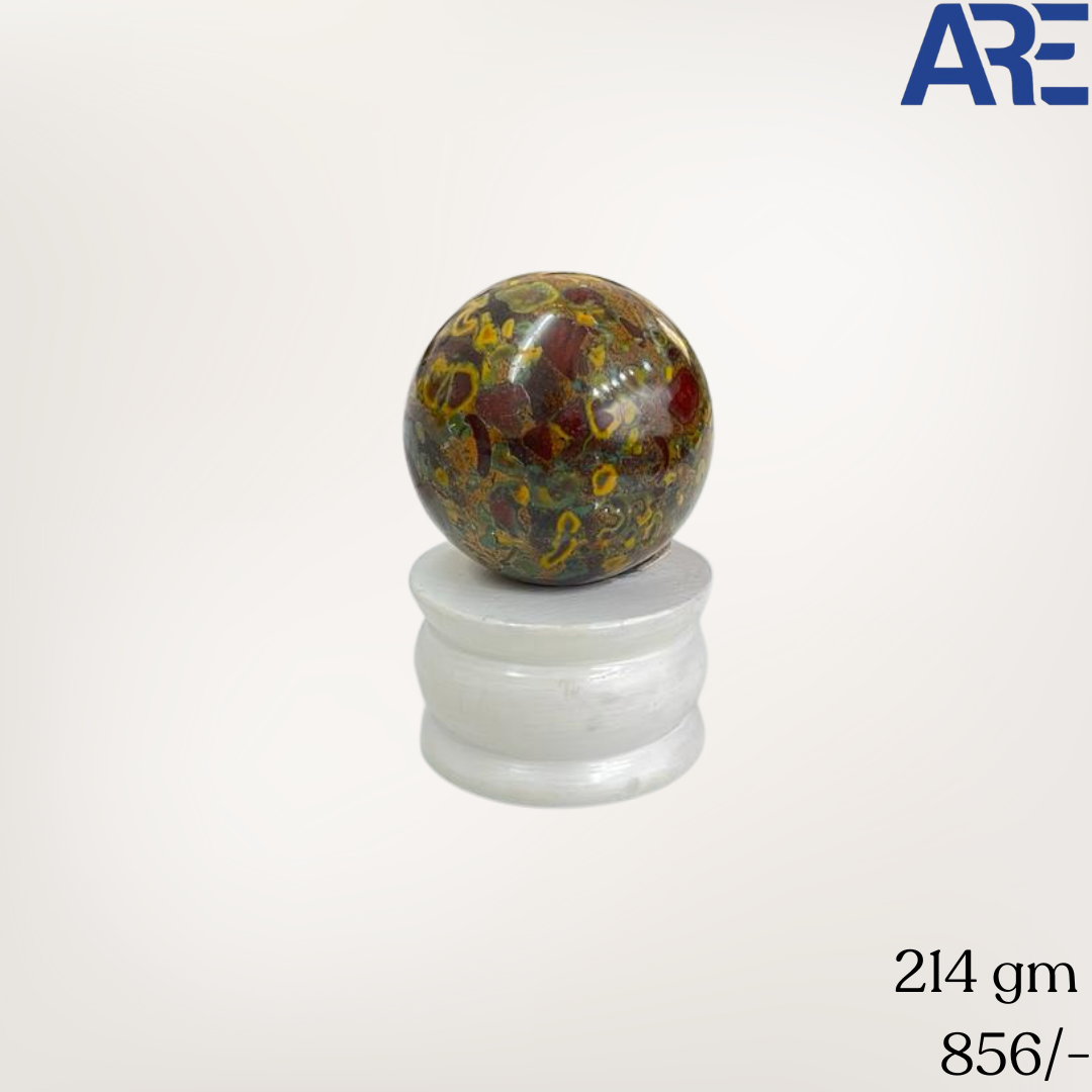 Fruit Jasper Sphere