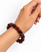 Garnet Chips Bracelet | Natural Gemstone | Aeora Rocks
