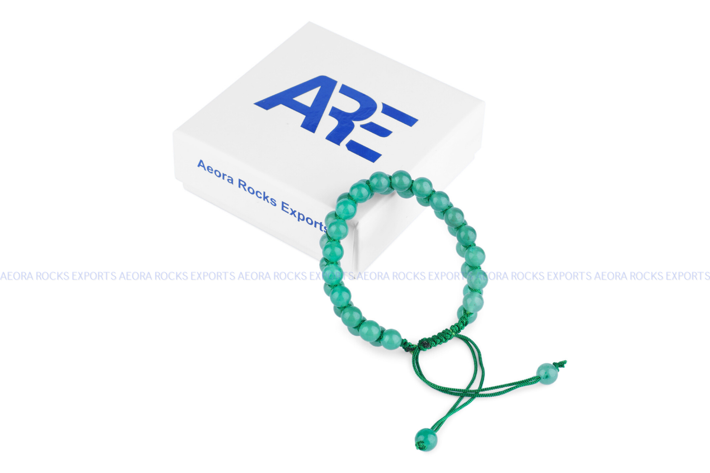 Green Aventurine String Bracelet in India - Aeora Rocks