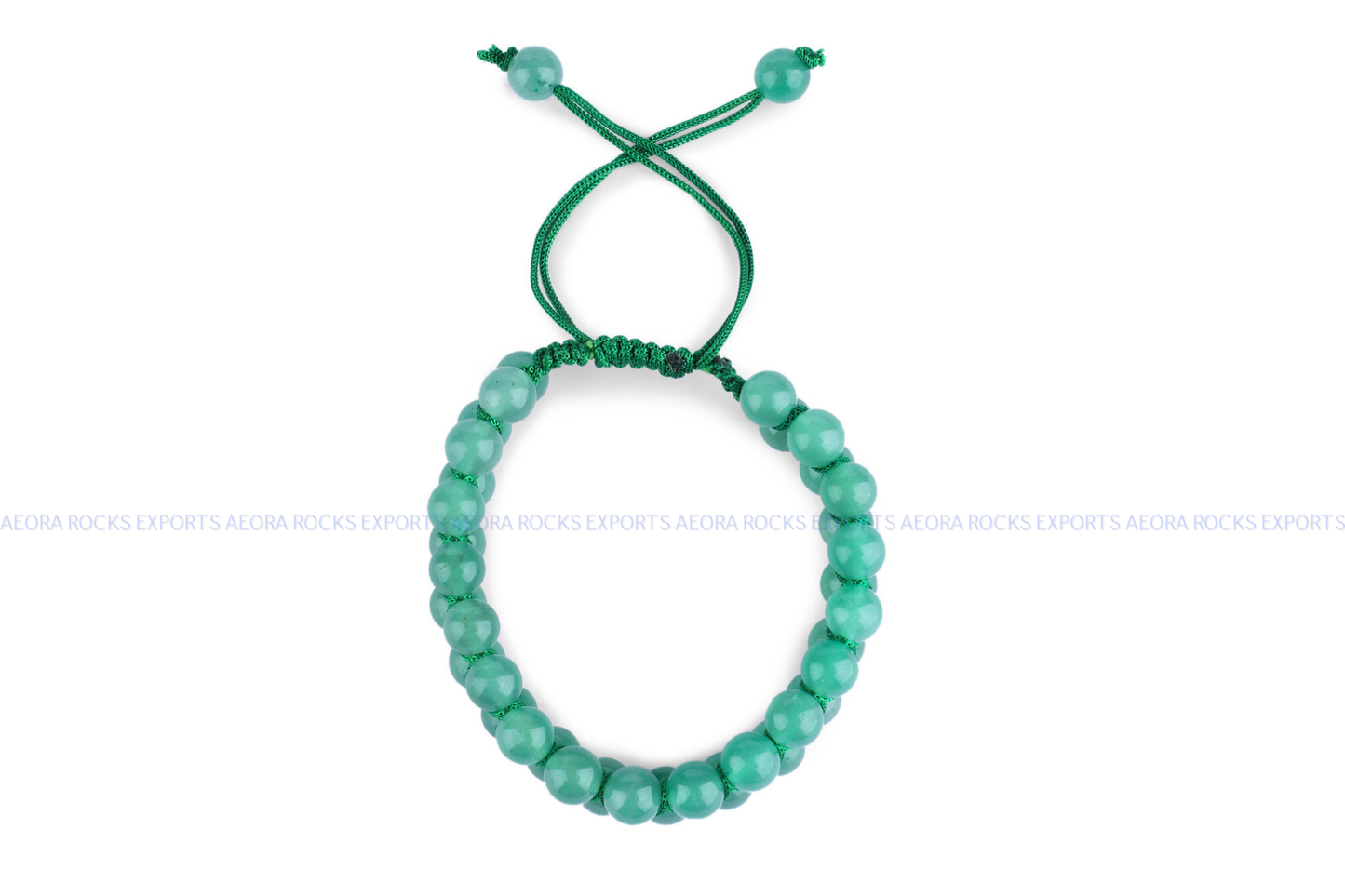 Green Aventurine String Bracelet in India - Aeora Rocks