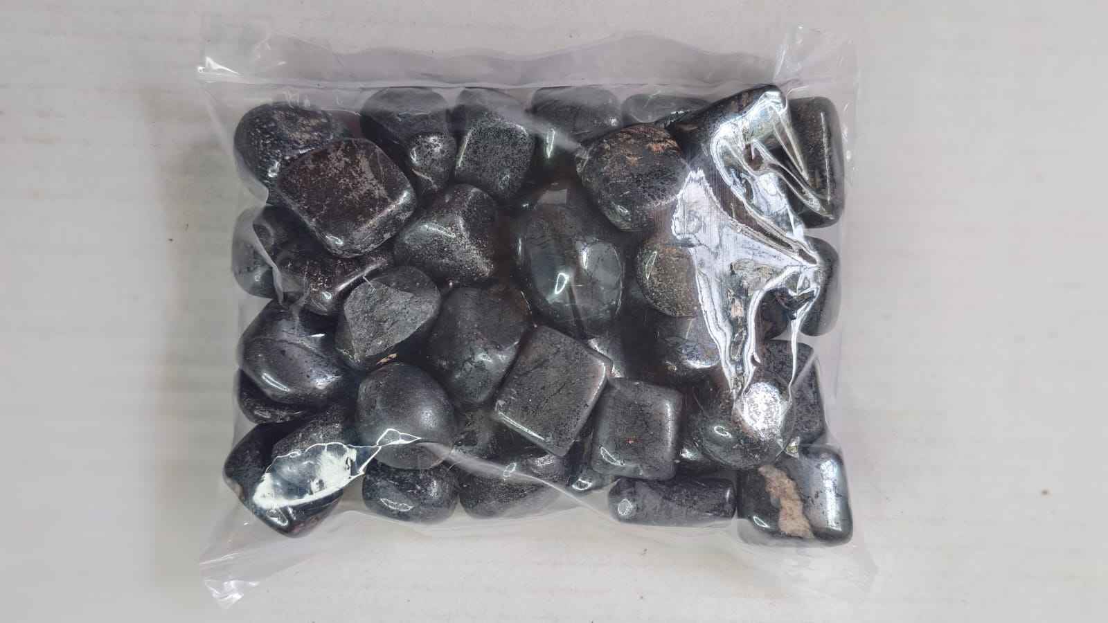HEMATITE TUMBLE STONES - 1KG