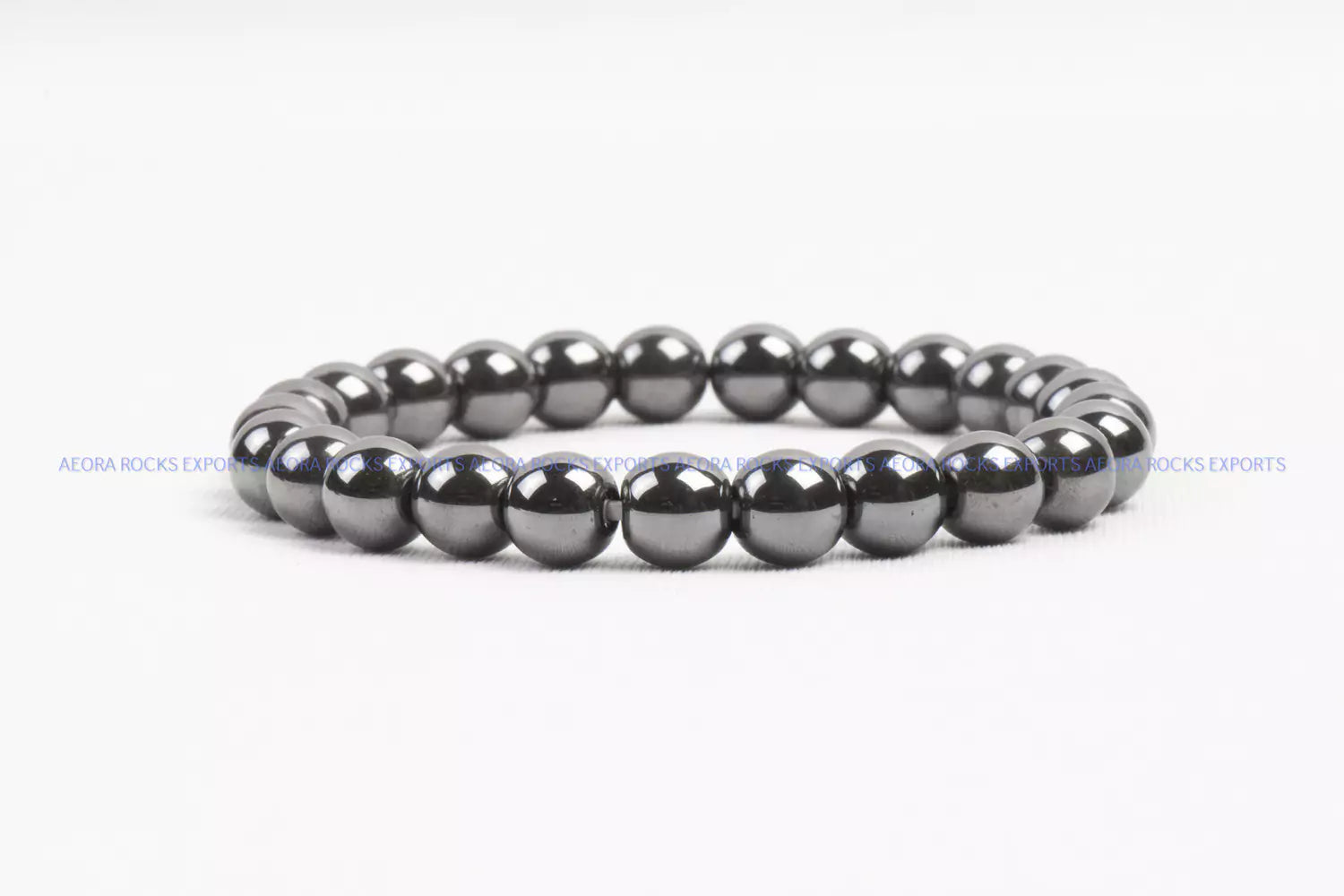 Hematite Bead Bracelet