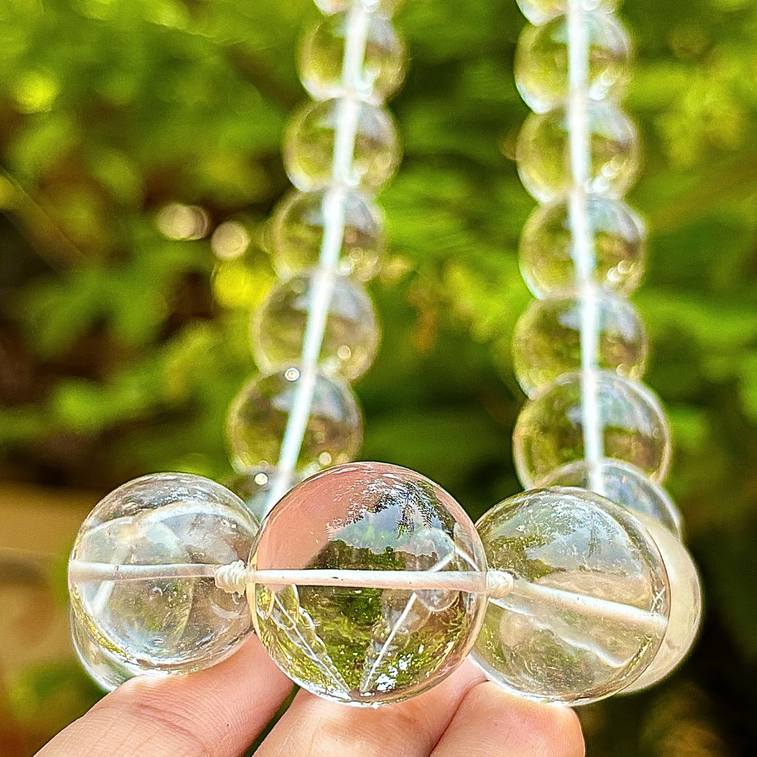 Himalayan Quartz Japa Mala