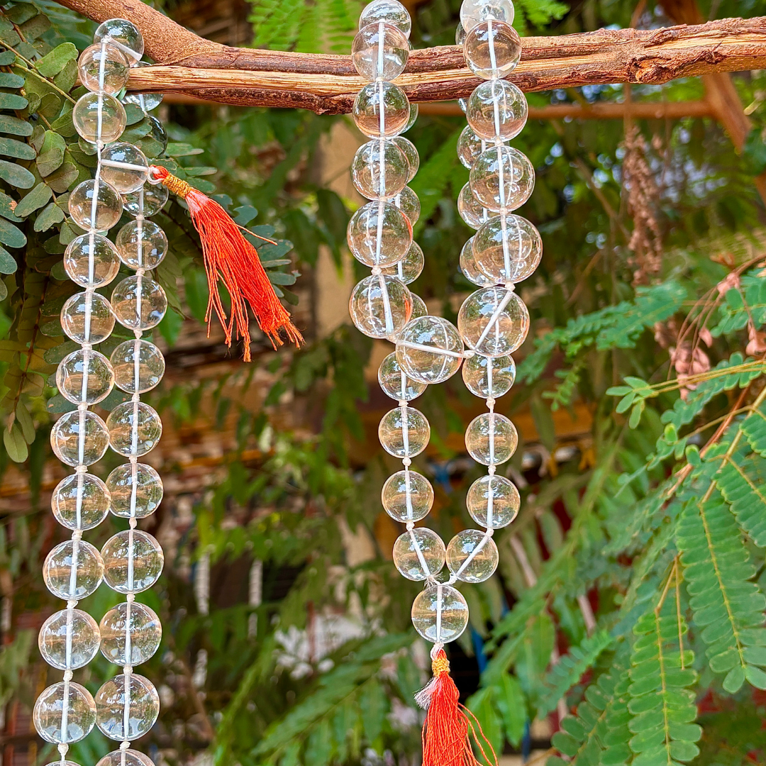 Himalayan Quartz Japa Mala