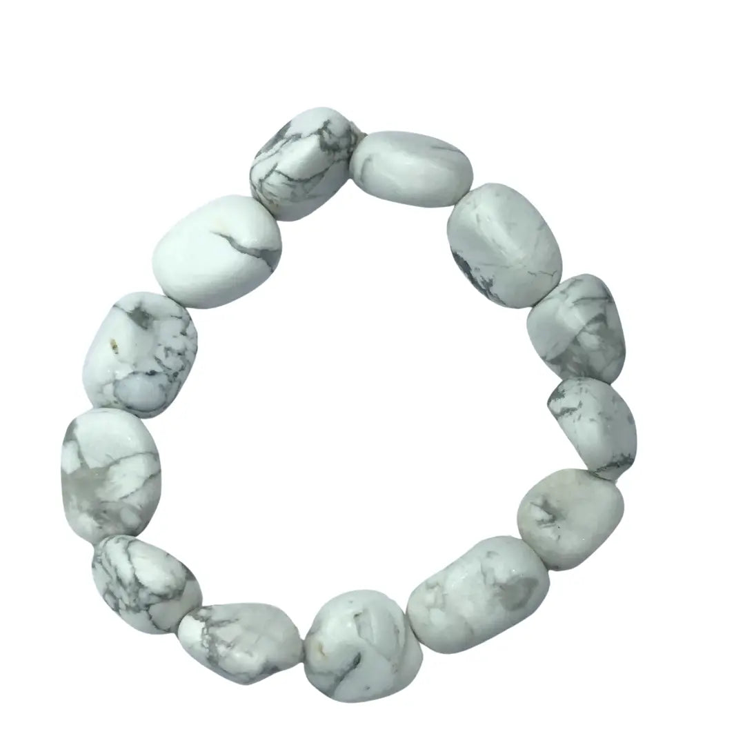 Howlite Tumbled Bracelet