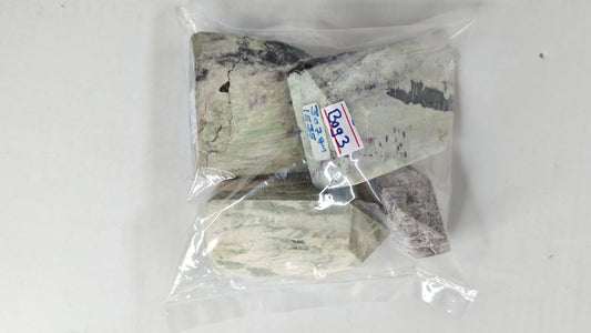 KAMMERERITE FREEFORM STONES - 1 KG - BAG 3 - 4PCS
