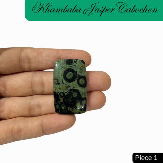 Khambaba Jasper Cabochones