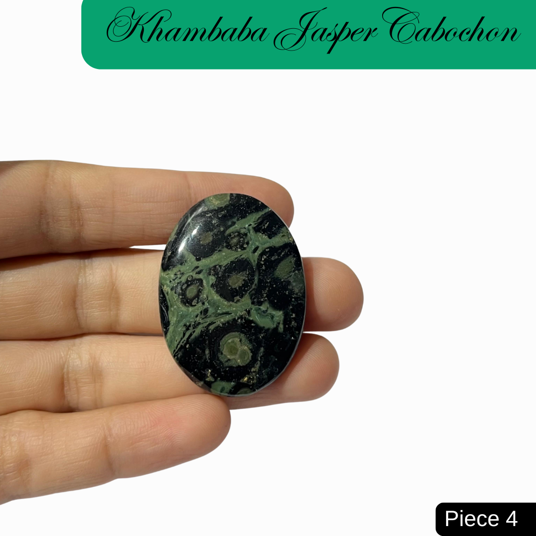 Khambaba Jasper Cabochones
