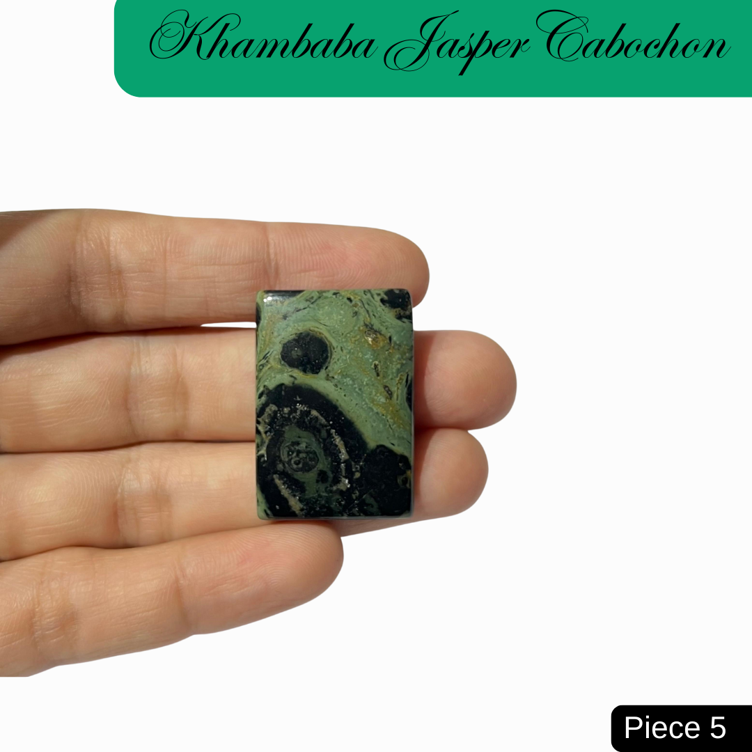 Khambaba Jasper Cabochones