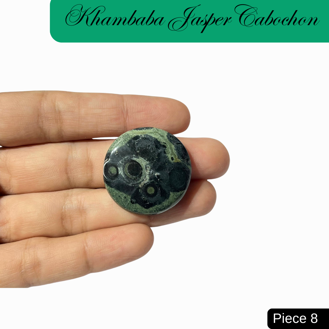 Khambaba Jasper Cabochones