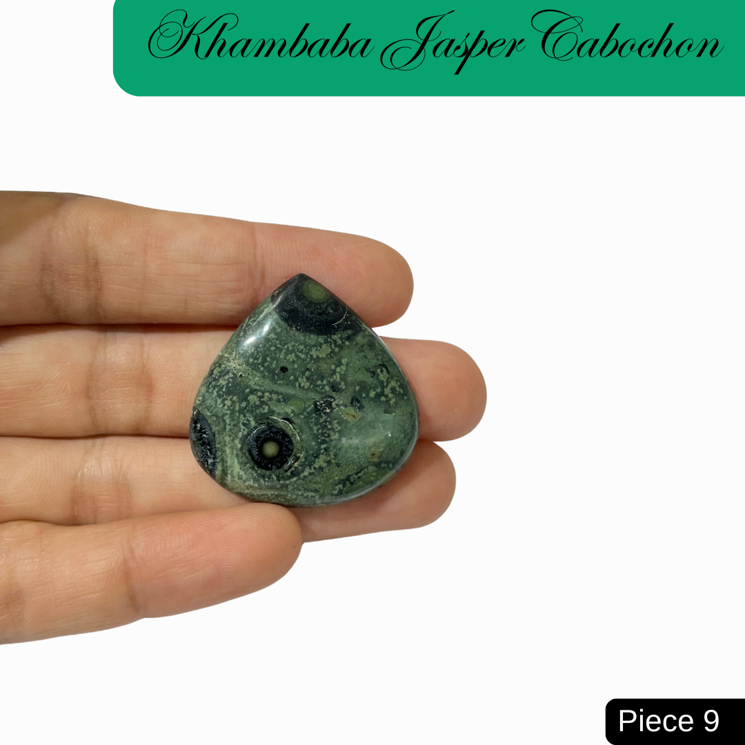 Khambaba Jasper Cabochones