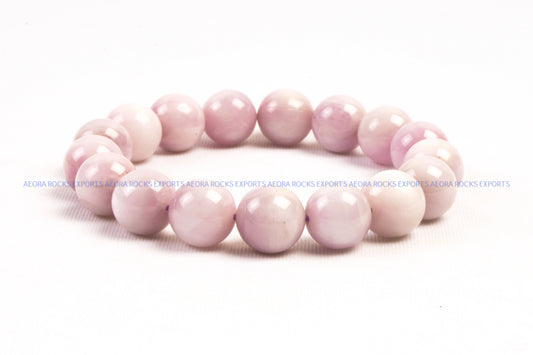 Kunzite Bead Bracelet