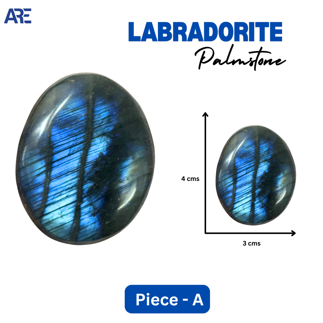 Labradorite Palmstone in India - Aeora Rocks