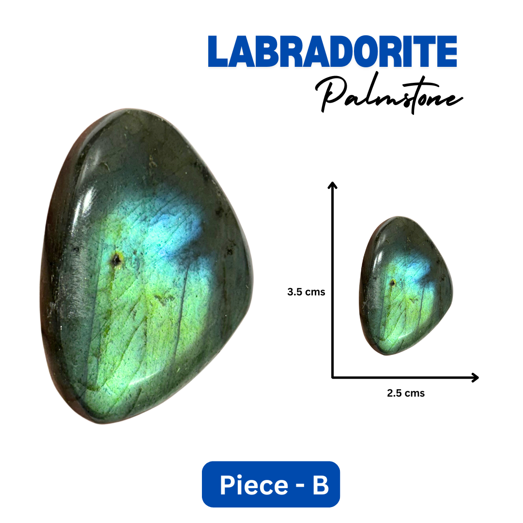 Labradorite Palmstone in India - Aeora Rocks