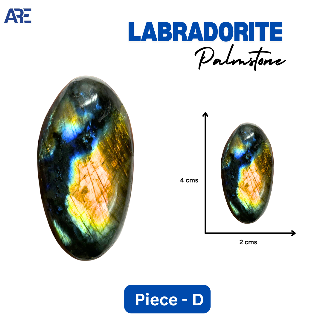 Labradorite Palmstone in India - Aeora Rocks