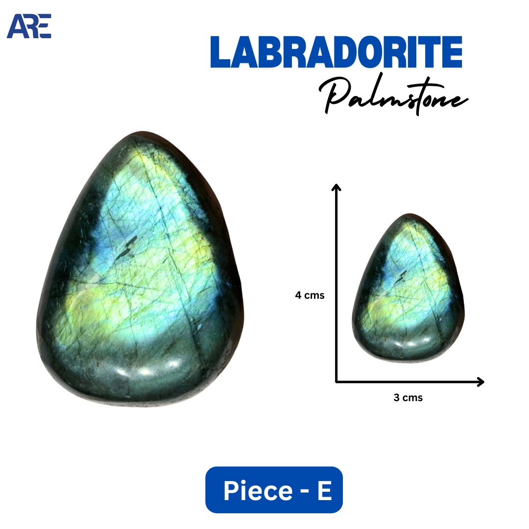 Labradorite Palmstone in India - Aeora Rocks