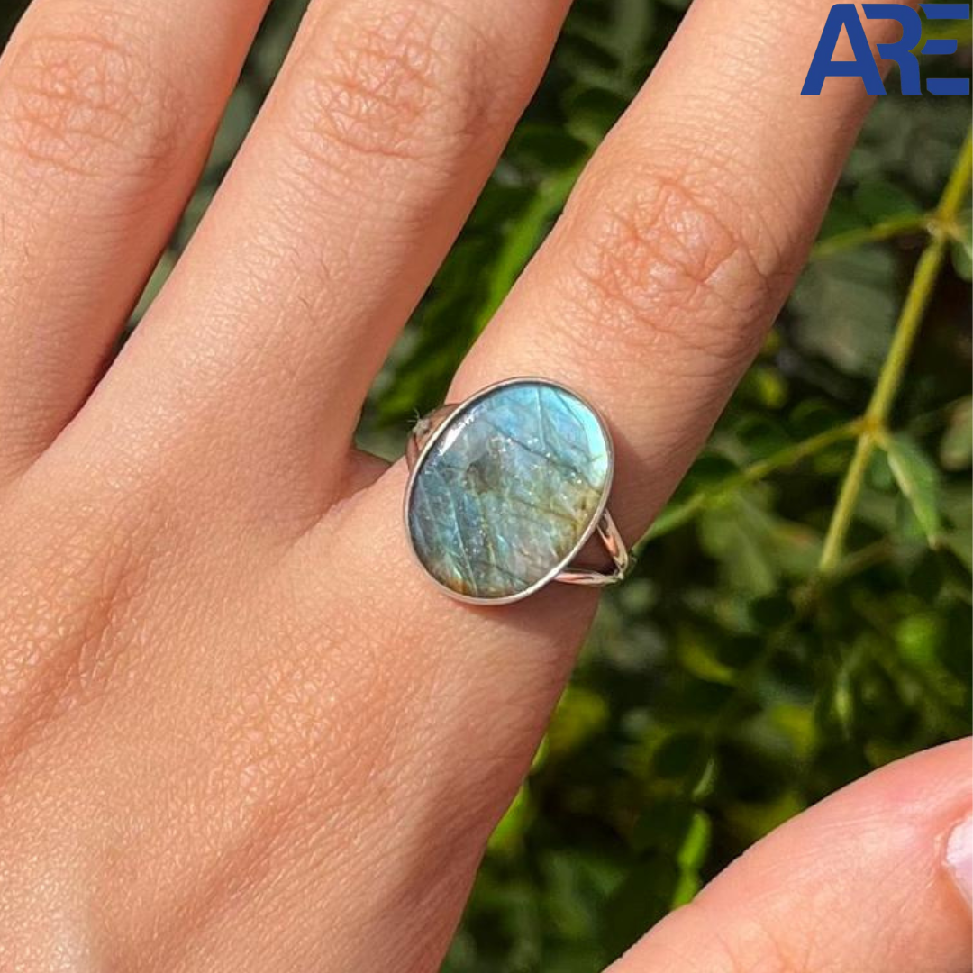Labradorite Ring in India Aeora Rocks AEORA ROCKS INDIA Healing Crystals superstore