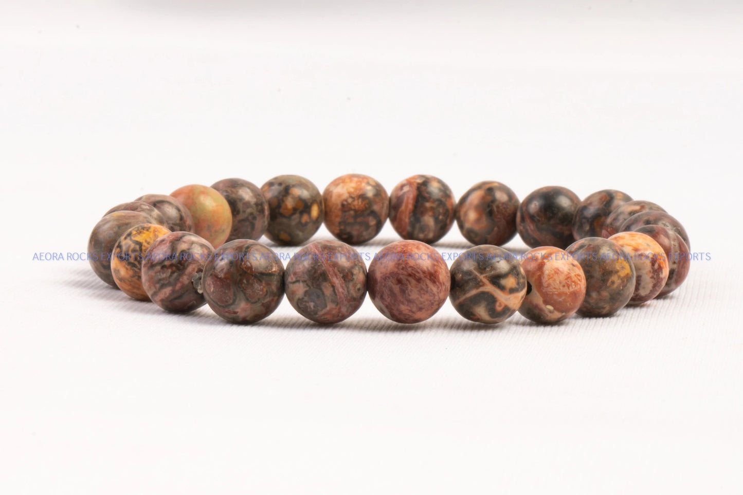 Leopard Skin Bead Bracelet