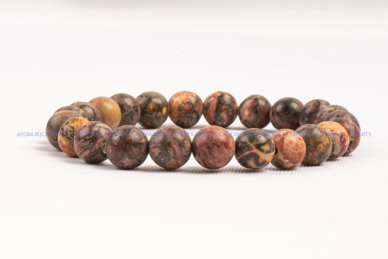 Leopard Skin Bead Bracelet