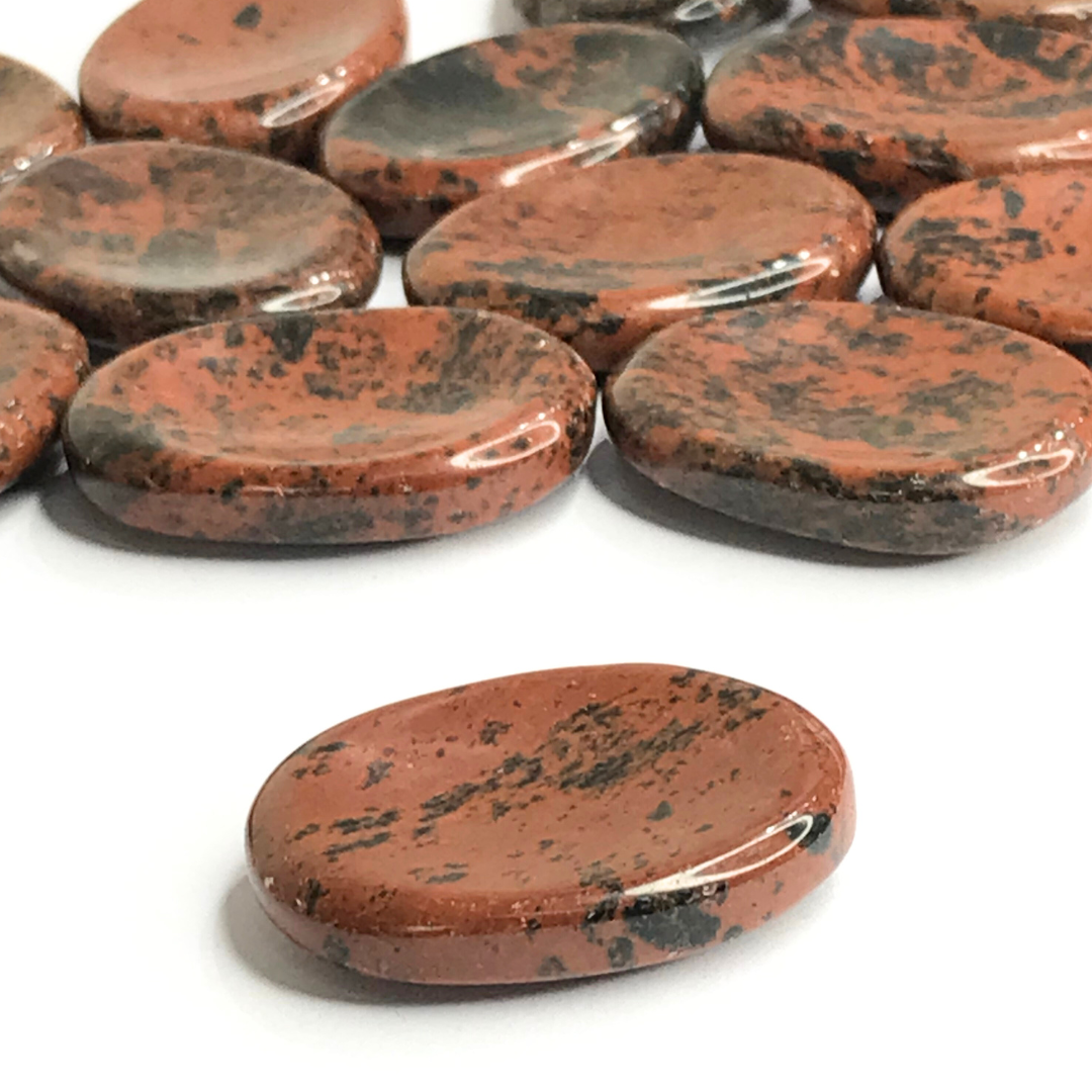 Mahogany Obsidian Worry Stone