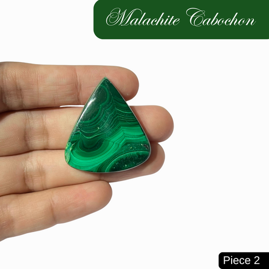 Malachite Cabochons - AEORA ROCKS INDIA -Healing Crystals superstore