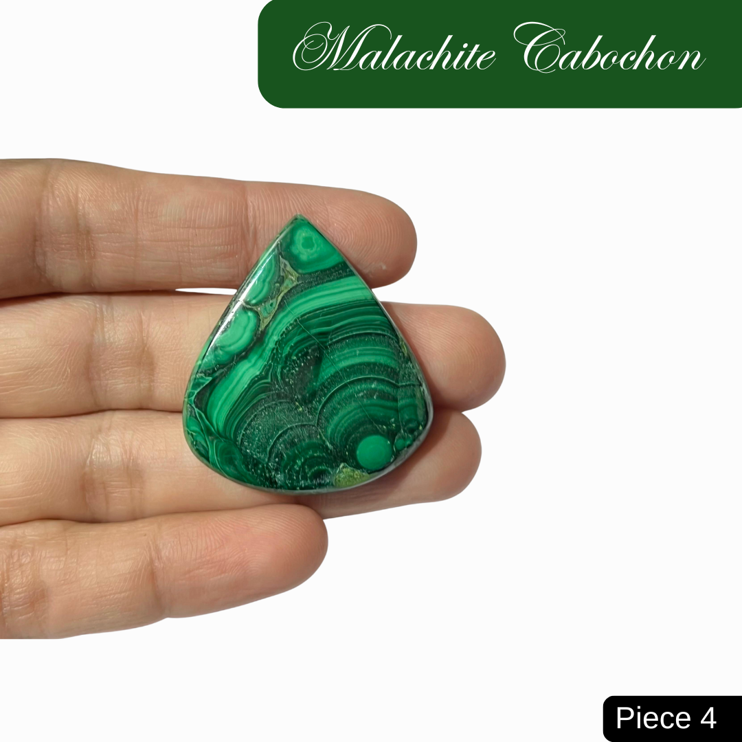 Malachite Cabochons - AEORA ROCKS INDIA -Healing Crystals superstore
