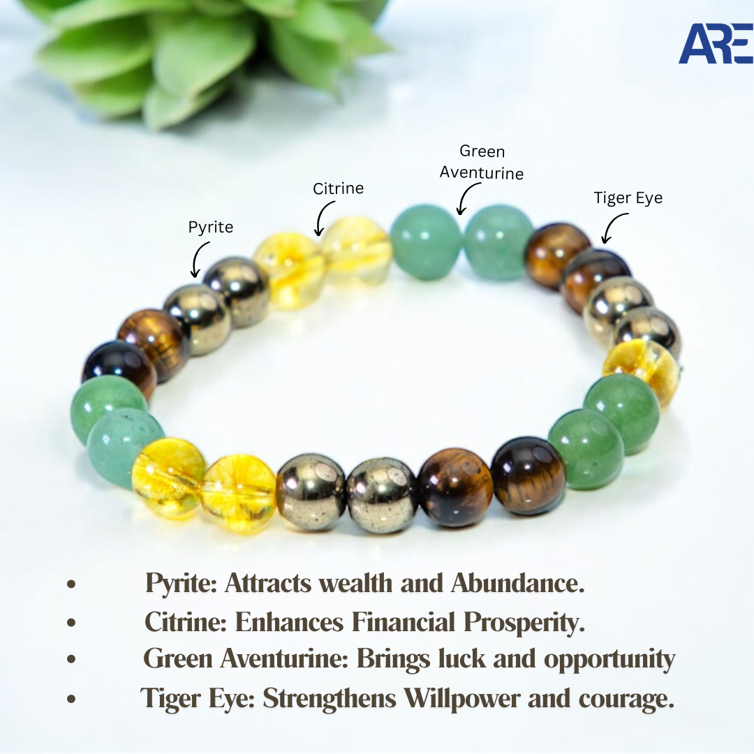 Money Magnet Bead Bracelet