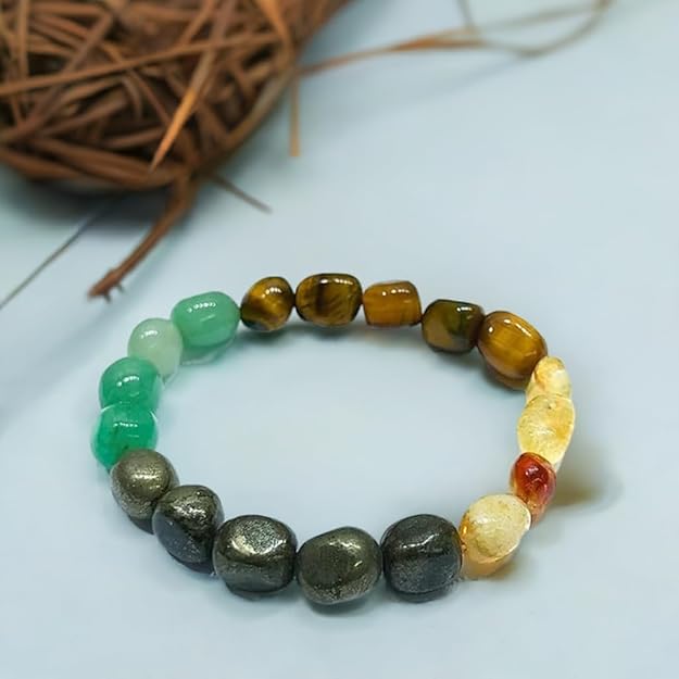 Money Magnet Tumbled Bracelet