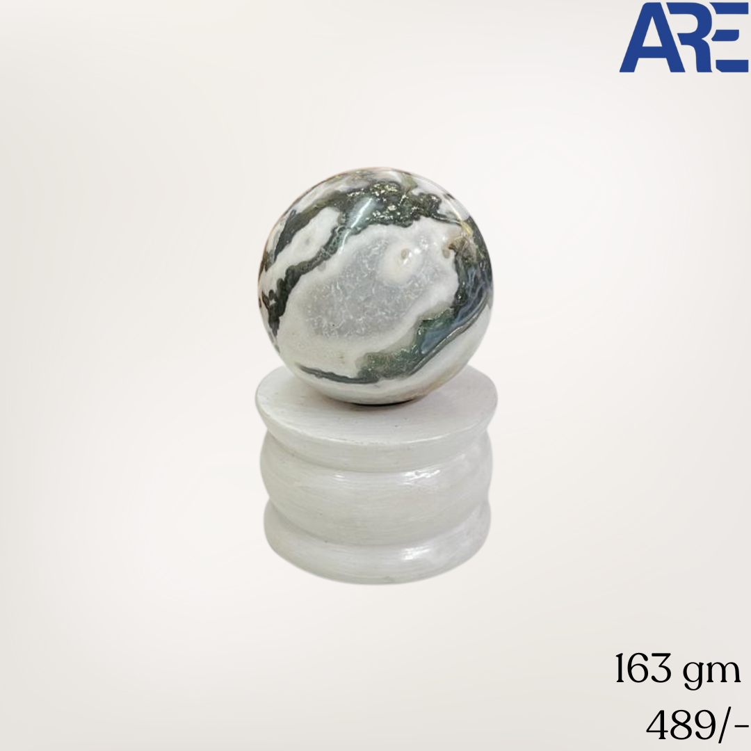 Moss Agate Sphere