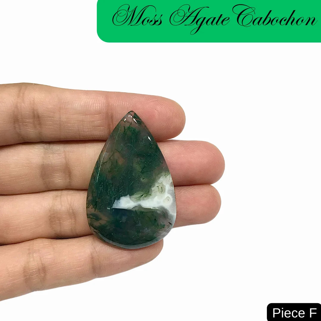 Moss Agate Cabochons