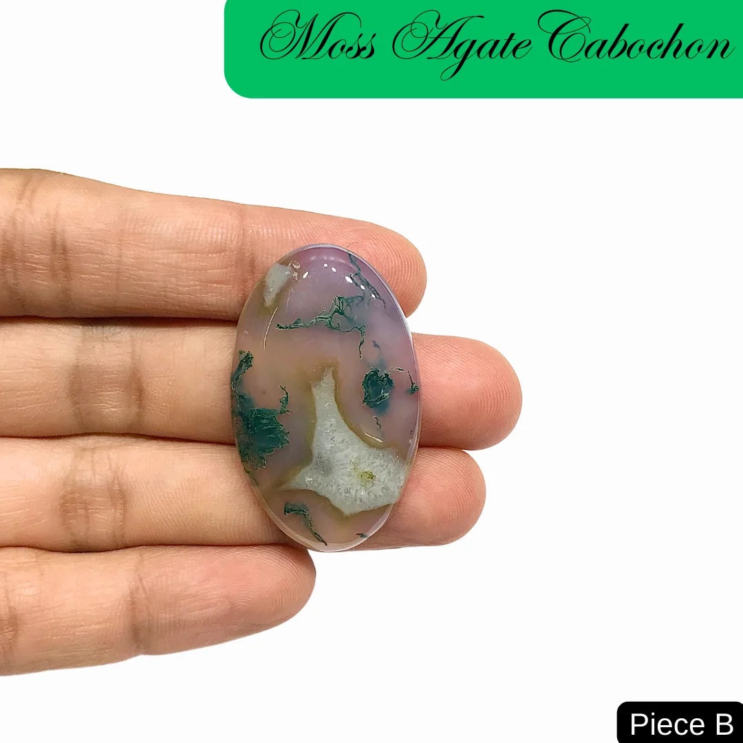 Moss Agate Cabochons