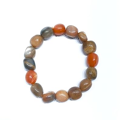 Multi Moonstone Tumbled Bracelet