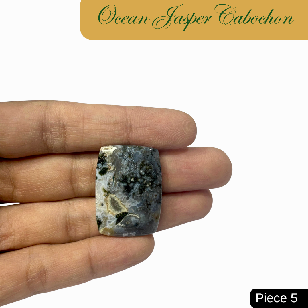 Ocean Jasper Cabochons - AEORA ROCKS INDIA -Healing Crystals superstore