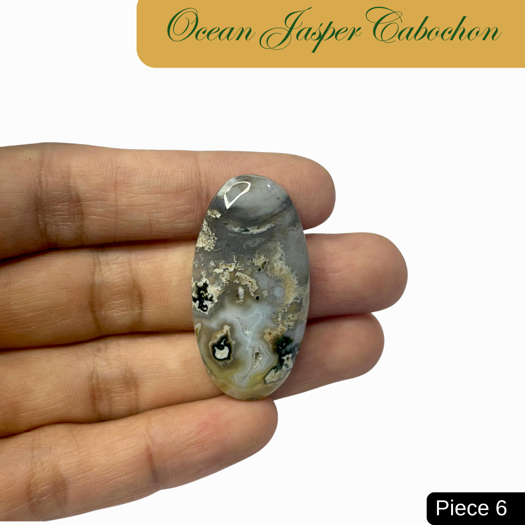 Ocean Jasper Cabochons - AEORA ROCKS INDIA -Healing Crystals superstore