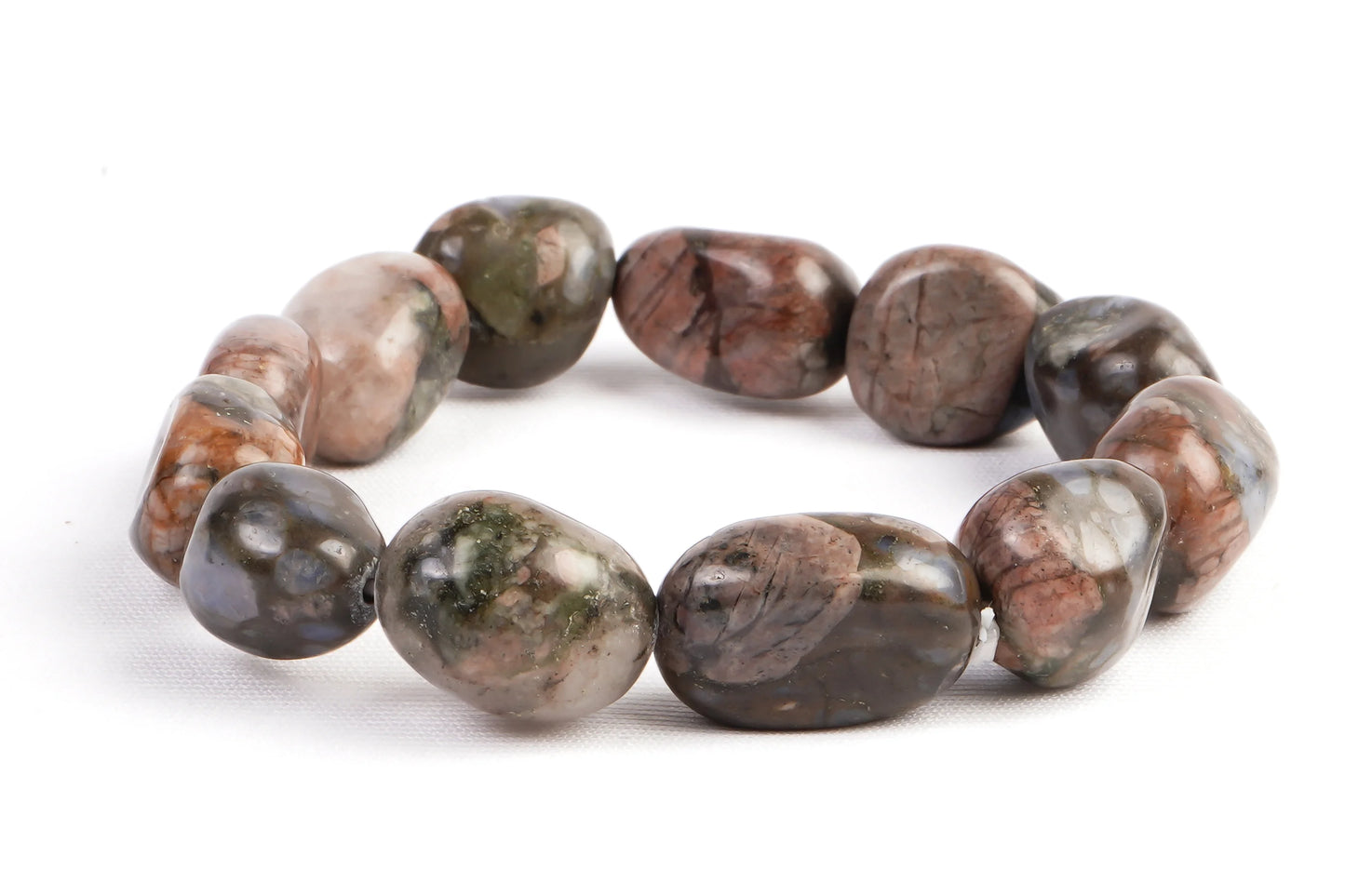 Picture Jasper Tumbled Bracelet