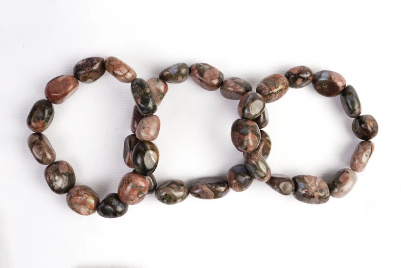 Picture Jasper Tumbled Bracelet