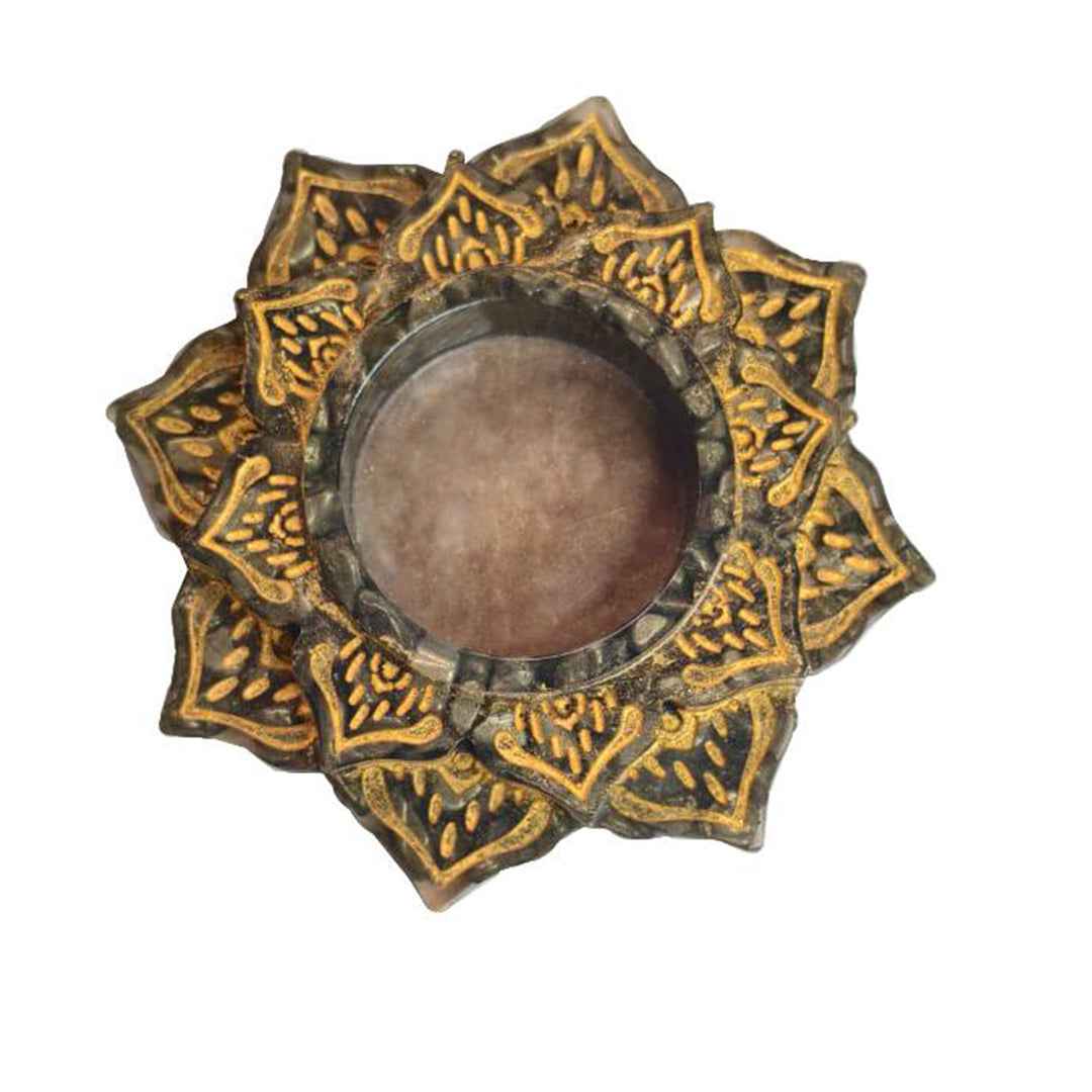 Pyrite Candle Holder