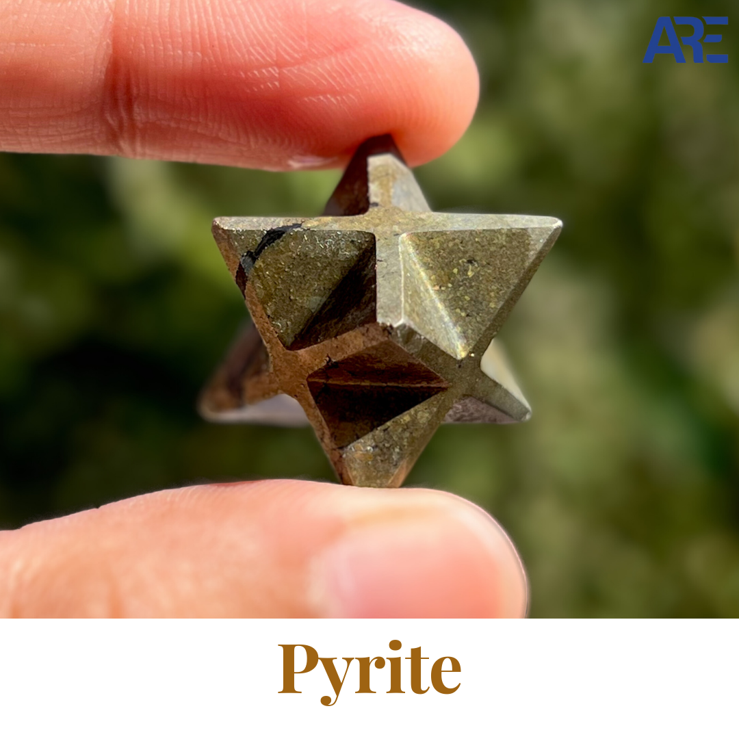 Pyrite Merkaba