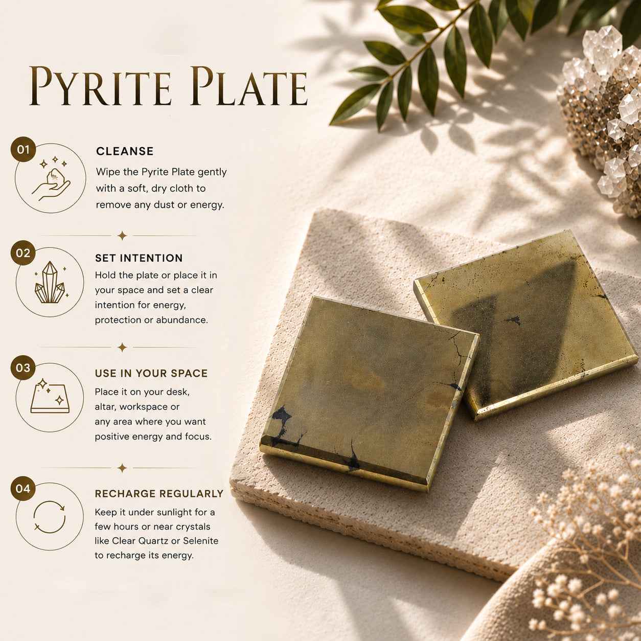 Pyrite Plate